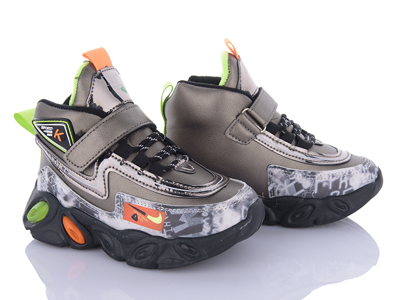 Кроссовки Мир (26-31) 2117-A215B gun (зима)