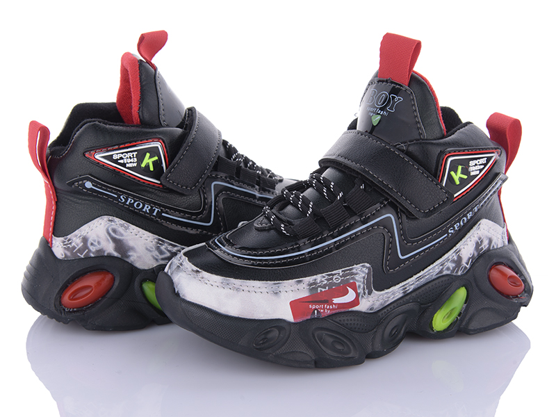 Кроссовки Мир (26-31) 2117-A215B red (зима)