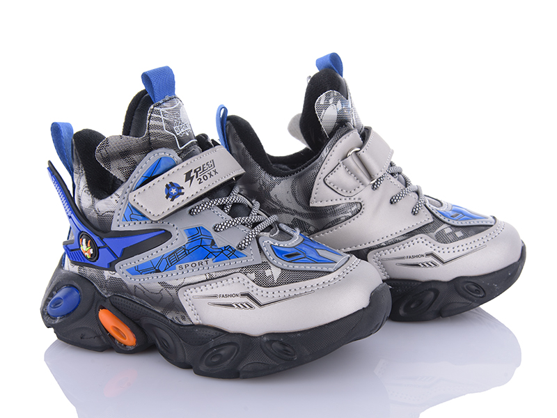 Кроссовки Мир (26-31) 2117-A216B blue (зима)