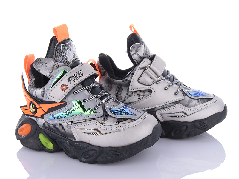 Кроссовки Мир (26-31) 2117-A216B orange (зима)