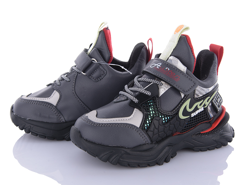 Кроссовки Мир (26-31) 2117-A268B red (зима)