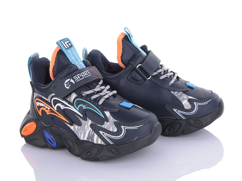 Кроссовки Мир (26-31) A213B orange (зима)