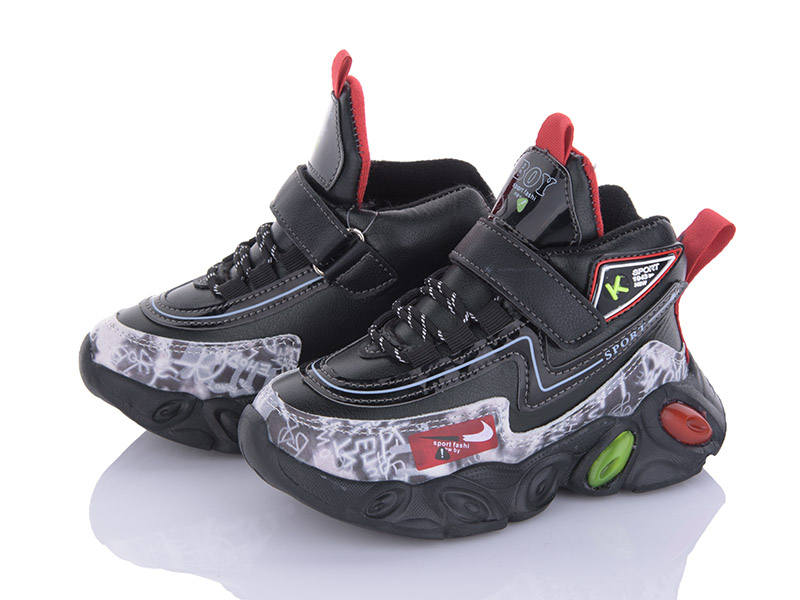 Кроссовки Мир (26-31) A215B red (зима)