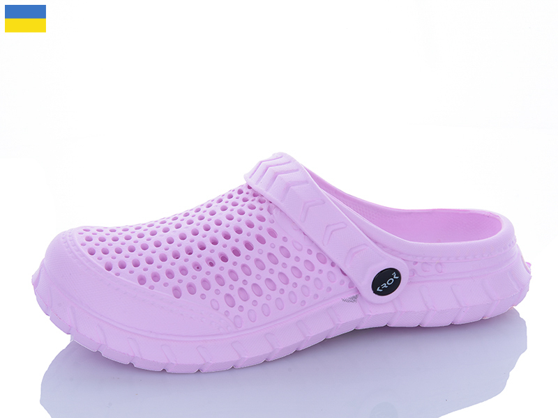 Кроксы ALEX M&L (31-36) ML63 св.бузковий (лето)