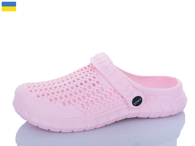 Кроксы ALEX M&L (31-36) ML63 св.малиновий (лето)