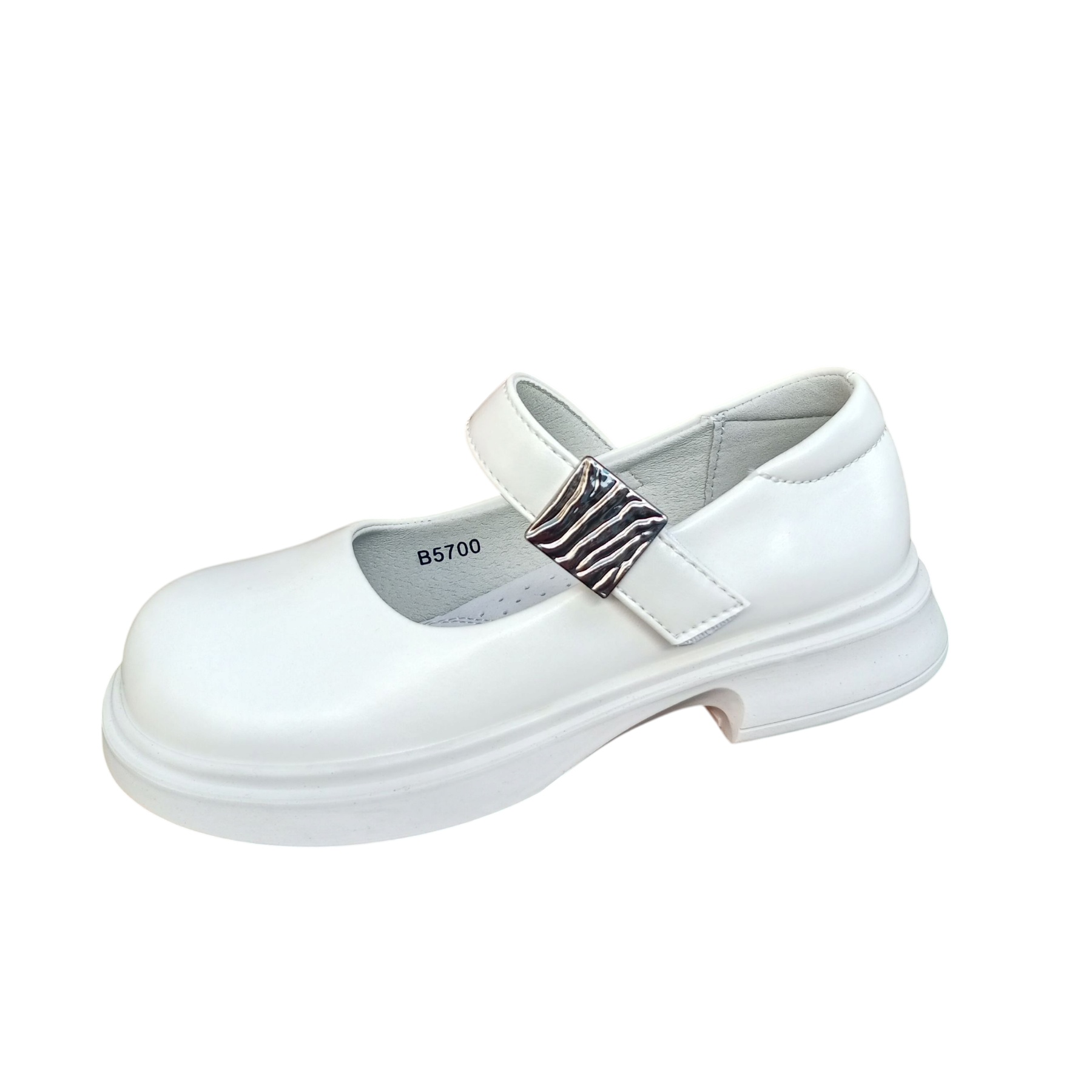 Туфли DvaClibee (28-31) Apa-B5700 white (деми)