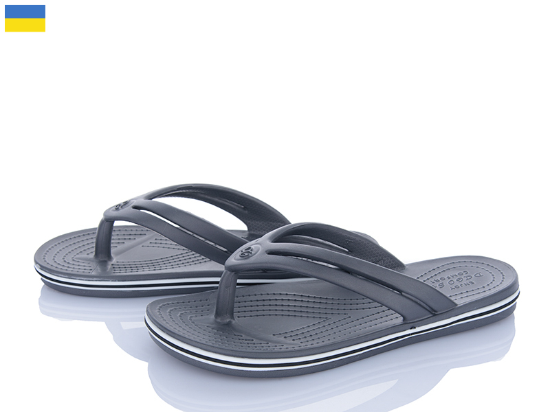 Шлепанцы Roks (37-41) 257 сірий (лето)