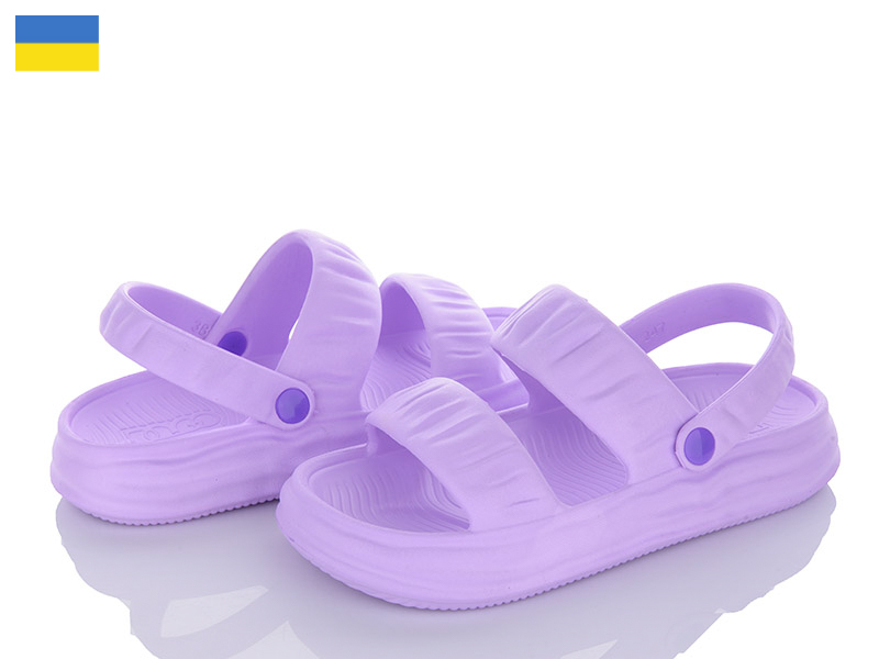 Босоножки Roks (36-40) Dago 248 лавандовий (лето)