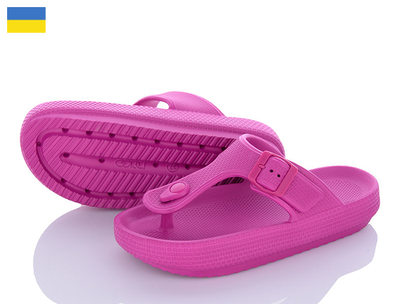 Шлепанцы Roks (36-40) Dago 251 ягідний (лето)