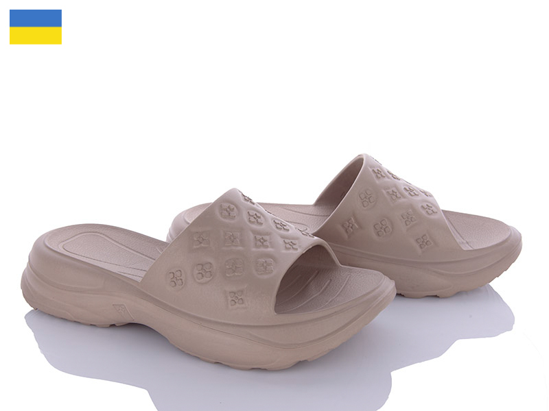 Шлепанцы Roks (37-41) Dago 256 бежевий (лето)