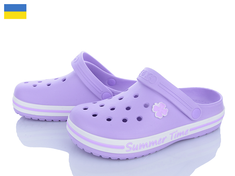 Кроксы Roks (36-41) Dago 417 лаванда (лето)