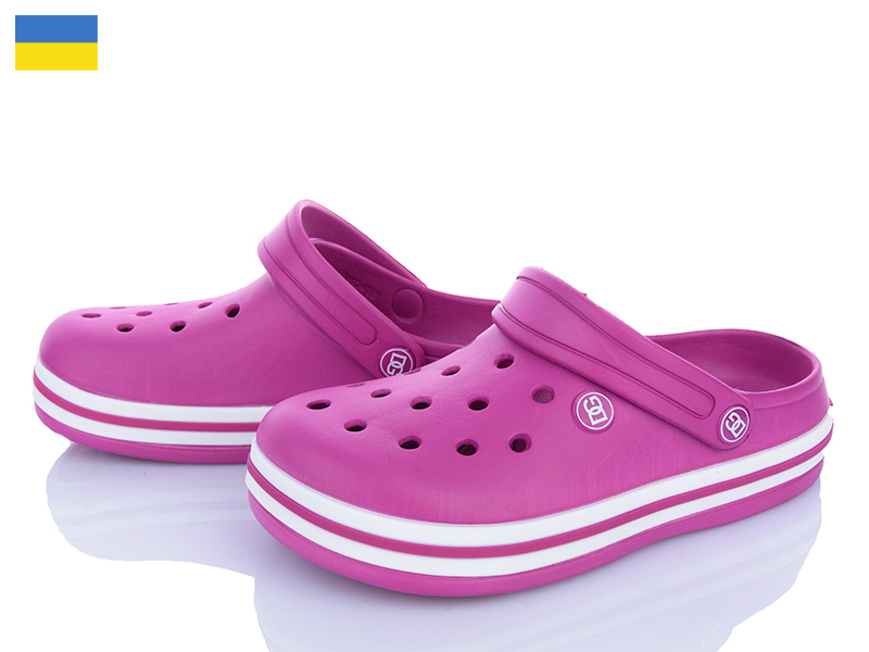 Кроксы Roks (36-41) Dago 418 ягідний (лето)