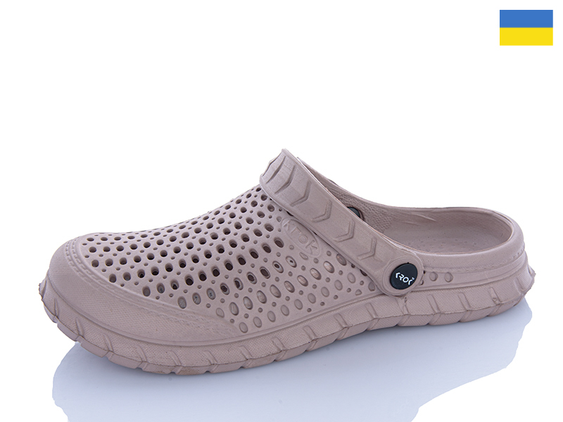 Кроксы Inblu (36-41) C62 бежевий (лето)