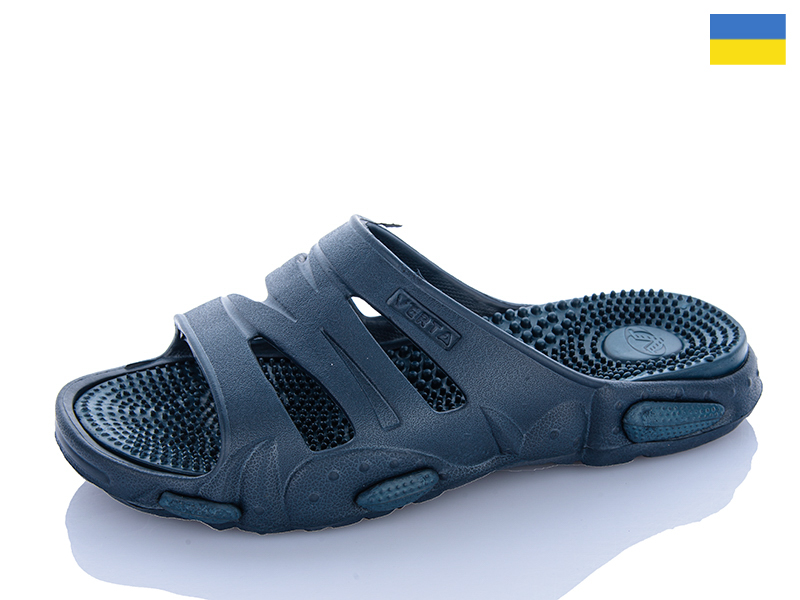 Шлепанцы Inblu (41-46) Масажка синій (лето)