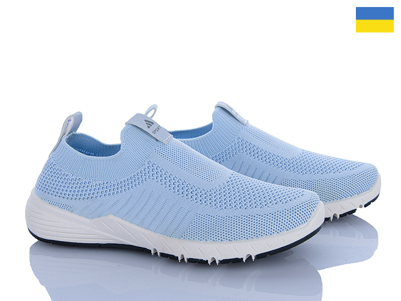 Кроссовки Paolla (37-42) 003 блакитний (лето)