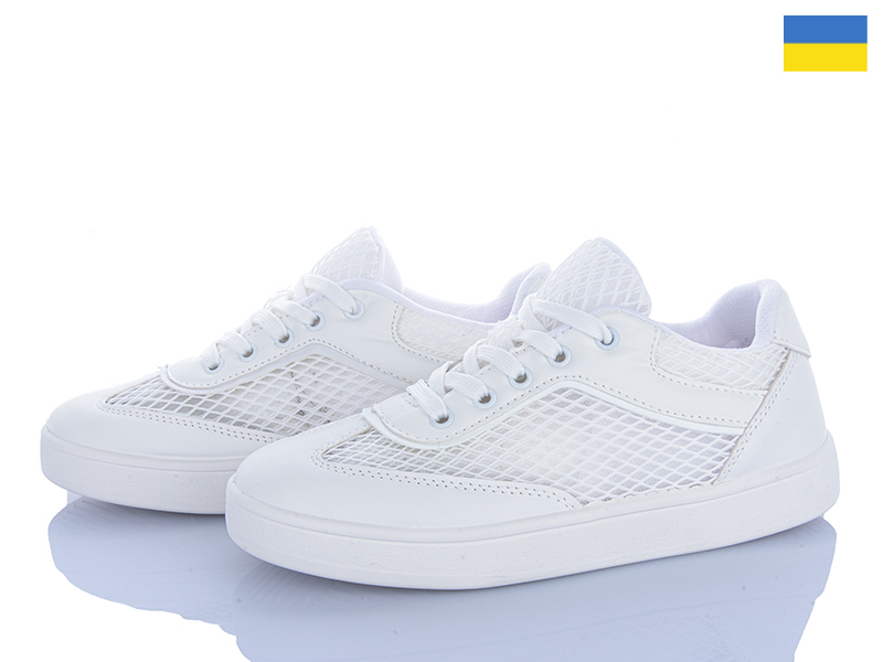 Кроссовки Львов База (36-41) B&R 608 білий (лето)