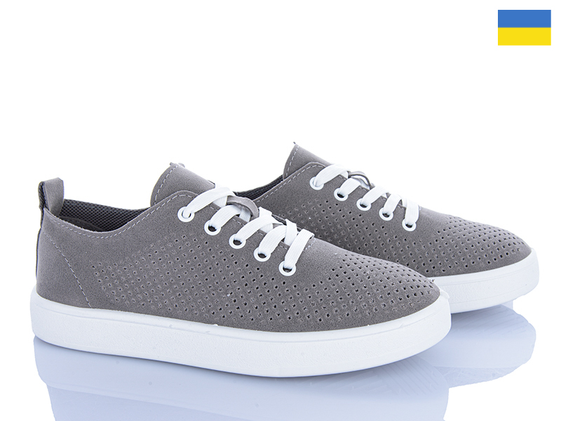 Кроссовки Львов База (36-41) B&R 610 сірий (лето)