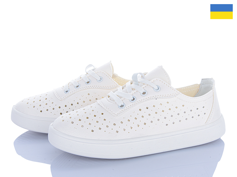 Кроссовки Львов База (36-41) B&R 612 білий (лето)