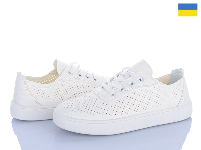 Кроссовки Львов База (36-41) B&R 613 білий (лето)